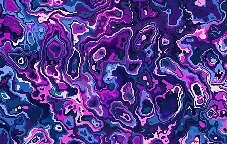 经典图片 AI艺术 抽象 粉色 蓝色 紫色 电脑 壁纸 3840×2160