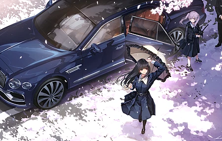 女学生 原创人物 动漫女孩 AI艺术 插图 壁纸 4212×2512