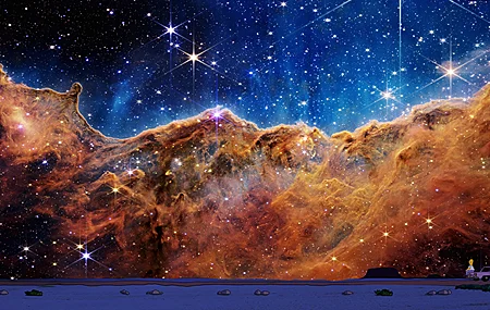 高清望远镜 太空 宇宙 AI艺术 星星 星云 伽利 手机壁纸 3840×2160