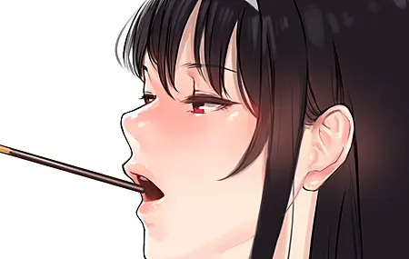 红眼睛 女主角 黑发 壁纸 4096×2928