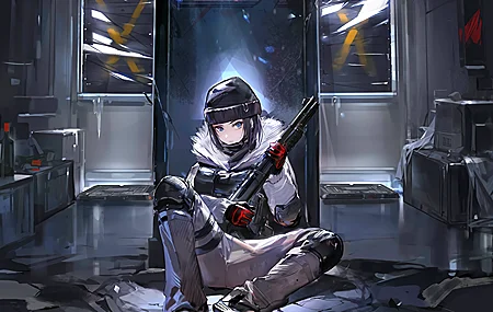 女子 围城 武士 霜 壁纸 4096×2160
