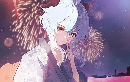 精选原神 动漫 动漫女孩 浴衣 无水印壁纸 3904×3253