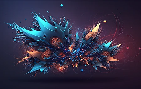 超清艺术 五颜六色 抽象 插图 极简主义 简单的背景 桌面壁纸 4579×2616