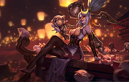 唯美英雄联盟 无水印壁纸 3840×2160