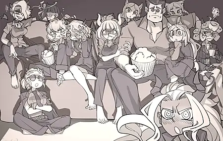 绚丽恶魔女孩 海尔塔克 动漫 动漫女孩 角 灰色 壁纸 4279×2806