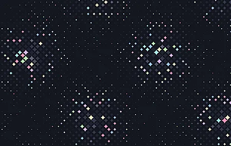 深色 彩色 抽象 星形 极简主义 简单背景 壁纸 3840×2160