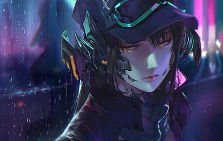 梦幻 女孩 帽子 窗户 4K高清壁纸 4302×4132