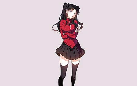 命运 动漫女孩 Fate 壁纸 3840×2160