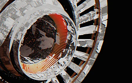 绝美空间 空间站 科幻小说 未来派 壁纸 4000×2250