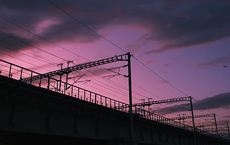 暗 户外 天空 云 粉色 电动 壁纸 5402×3039