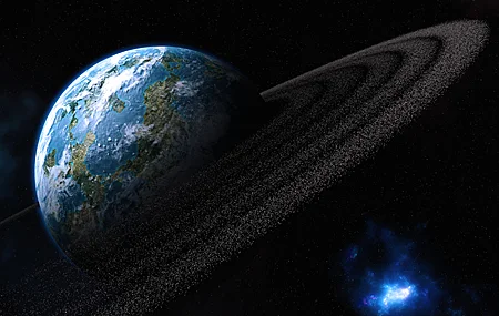 唯美空间 星球 奇幻艺术 桌面壁纸 3840×2400