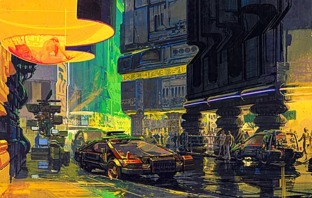 精选银翼 杀手 反乌托邦 街头 绘画 壁纸 3840×2160