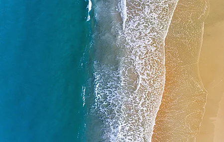 超清自然 水域 海滩 大海 桌面壁纸 3992×2242