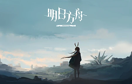 唯美明星 动漫 女孩 AI艺术 肖像 明日方舟 桌面壁纸 5500×3000