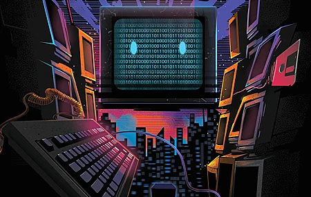 热门计算机 图片 技术 二进制 键盘 AI艺术 简单背景 高清壁纸 3840×2160