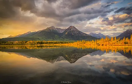 湖 日出 风景 山景 水 阳光 云 天空 山脉 自然 摄影 壁纸 5120×3386