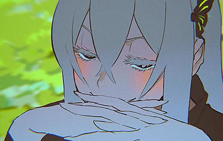 经典女巫 双手交叉 黑眼睛 长发 白发 刘海 微笑 零 动漫 女孩 连衣裙 从零开始的异世界生活 长袖 发饰 蝴蝶 4K壁纸 3840×2160