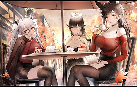 蔚蓝巷 动漫 女孩 AI艺术 肖像 王子 高尾 壁纸 5484×3028