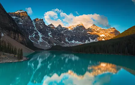 热门风景 湖泊 水域 森林 国家公园 壁纸 6478×4319