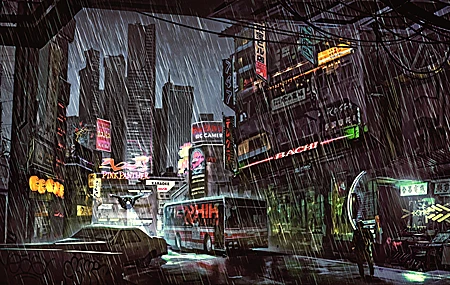 热门未来主义 城市 科幻 AI艺术 概念艺术 幻想艺术 赛博朋克 网络 景观 车辆 黑暗 雨 高清壁纸 3840×2160