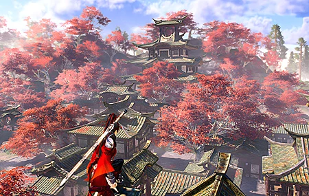 动漫 游戏 游戏CG 屏幕截图 屋顶 剑 4K高清壁纸 3840×2160