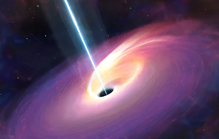 超清黑洞 空间 伽利 宇宙 黑暗 空间艺术 AI艺术 壁纸 3840×2160