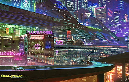 绝美科幻 AI艺术 概念艺术 未来主义 赛博朋克 网络 城市 景观 街道 车辆 桌面壁纸 3840×2160