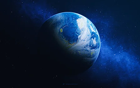 热门AI艺术 插图 空间 视界 行星 伽利 空间艺术 恒星 壁纸 3840×2160