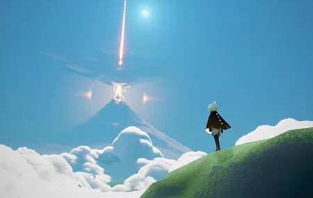 游戏CG 角色 天空 游戏 壁纸 8000×4500