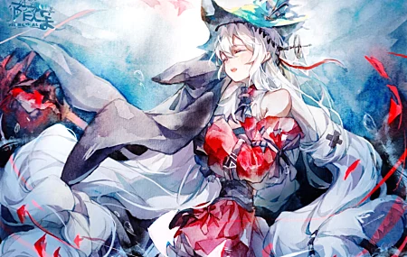 魔域边缘 动漫 女孩 明日方舟 壁纸 5813×4009