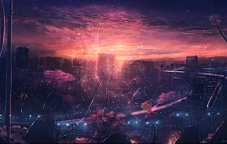 唯美AI艺术 城市 景观 云 壁纸 4041×2563