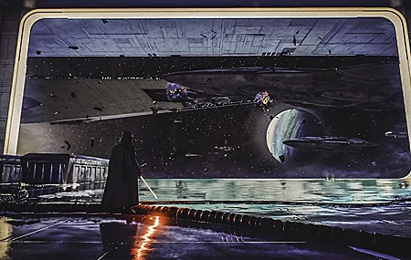 绝美维达 星球大战 科幻小说 宇宙 飞船 光剑 壁纸 3840×2160