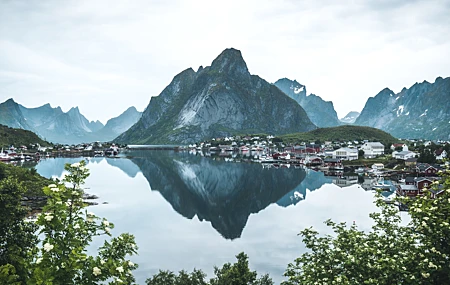 风景 自然 山脉 群岛 4K高清壁纸 5743×3229