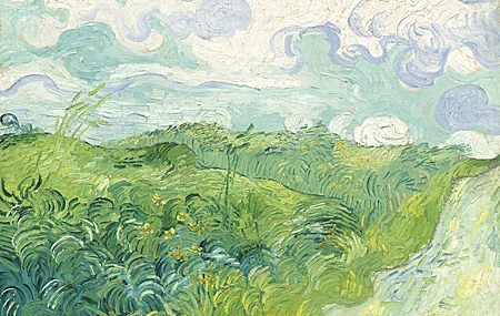 梵高 油画 绘画 风景画 4K高清壁纸 4000×3139