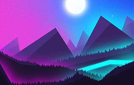 绝美抽象 自然 风景 AI艺术 粉色 青色 手机壁纸 4096×3112