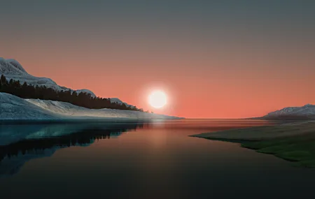极简主义 风景 AI艺术 壁纸 6400×4000