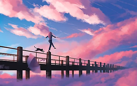 经典动漫 莫夏尔 猫 壁纸 3840×2160