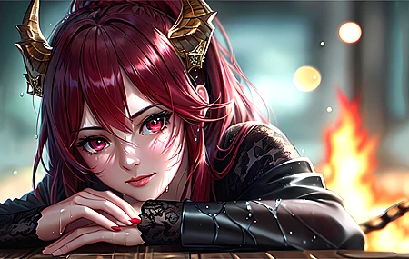 热门女人 龙女 艺术 角 动漫 高清壁纸 3840×2160