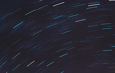 高清极简主义 蓝色 天空 星星 运动 光线轨迹 星星轨迹 高清壁纸 3840×2160