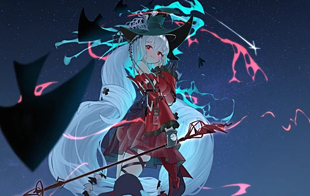 动漫 女孩 明日方舟 高清壁纸 5714×2971