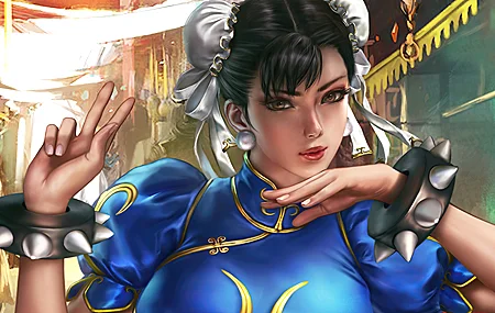 游戏CG 角色 春丽 街头霸王 女勇士 手机壁纸 3840×2160