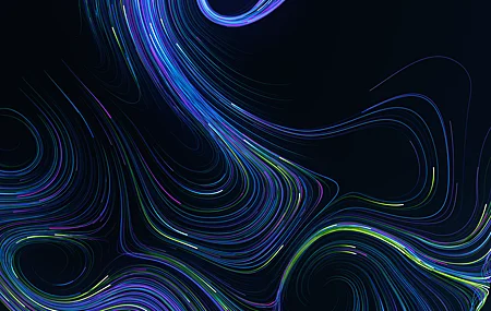 抽象 漩涡 形状 图稿 AI艺术 4K高清壁纸 5120×2880