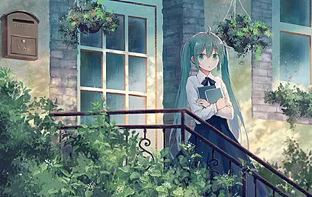 经典初音 动漫 女孩 元音 无水印壁纸 3840×2160