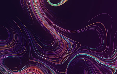 经典抽象 线条 AI艺术 壁纸 5120×2880