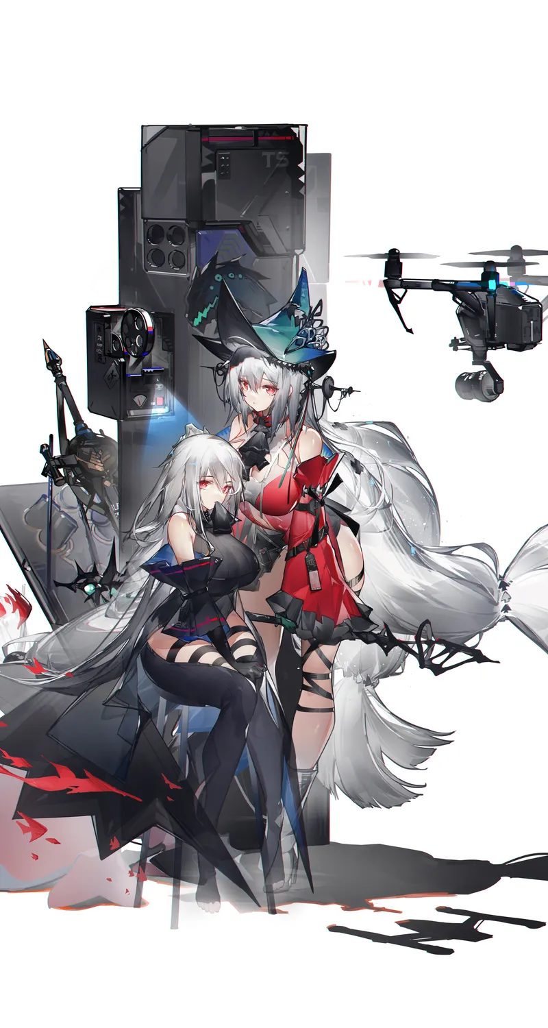 绝美动漫 女孩 神枪手 明日方舟 手机 手机壁纸 4487×5832