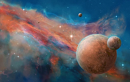 热门爵士乐 太空艺术 星云 高清壁纸 3840×2160