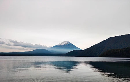 山 雪山 火山 活火山 雪峰 湖 壁纸 4000×2462