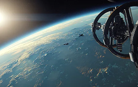 科幻 小说 星际公民 电子游戏 游戏 太空 宇宙飞船 复仇者 壁纸 3840×2160