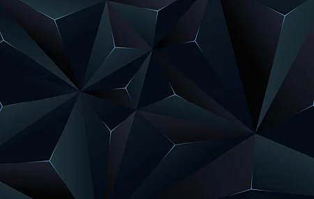 抽象 全色 深色 AI艺术 三角形 壁纸 6480×3645