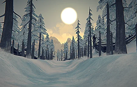 唯美电脑游戏 截屏 生存 游戏CG 风景 雪 4K壁纸 3840×2160